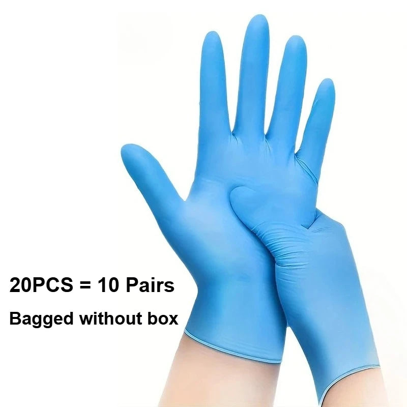 Blue Nitrile Disposable Gloves – Latex-Free, Powder-Free Protection for Home & Work