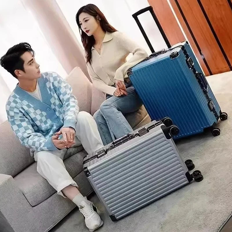 Valise en Aluminium Durable avec Serrure de Sécurité