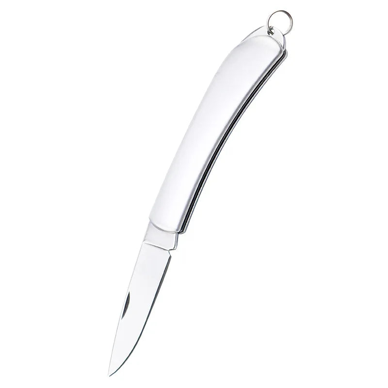 Compact Stainless Steel Folding Utility Knife