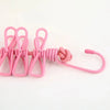 Retractable Travel Clothesline with 12 Clips