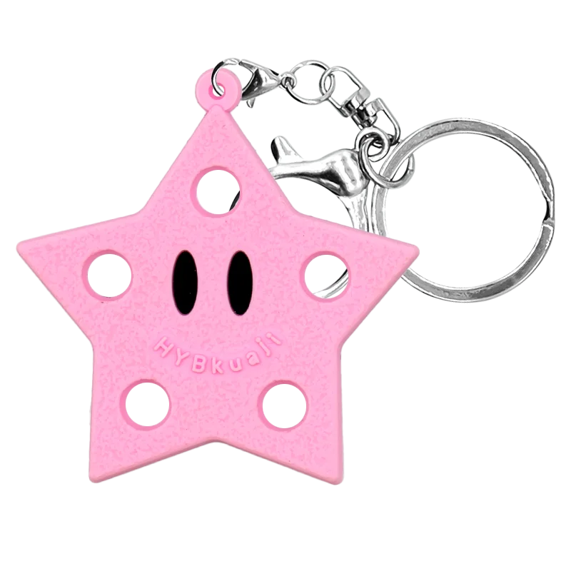 Silicone Shoe Charm Holder Keychain Board