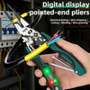 Multifunctional Wire Stripping Pliers with Digital Voltage Tester
