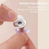 Floral Toilet Flush Button – Manicure-Friendly and Easy to Use