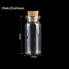 Mini Cork Stopper Glass Bottles for DIY Crafts & Decor