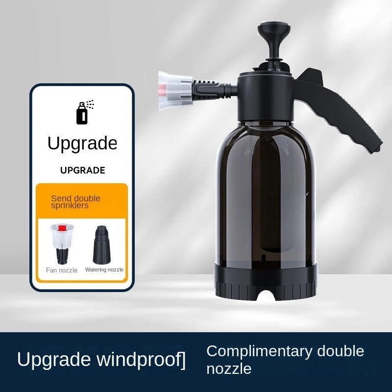 2L Hand Pump Foam Sprayer with 3 Nozzles – Snow Foam Car Wash Applicator