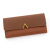 Women's Tri-Fold PU Leather Wallet with Coin Pocket