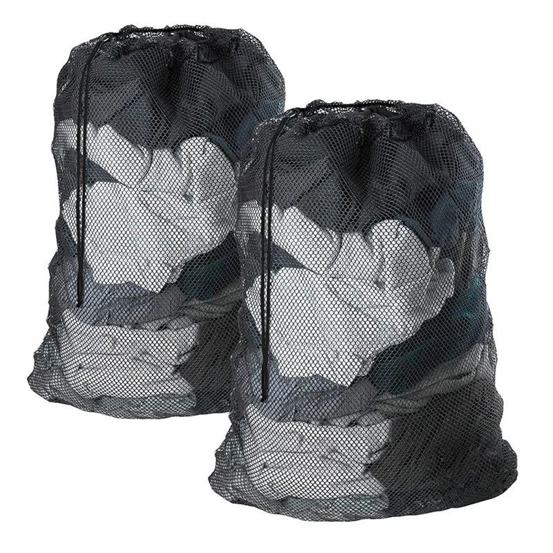 Large Drawstring Laundry Mesh Bag - 60 x 90 cm