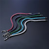 Iced-Out Cubic Zirconia Tennis Bracelet