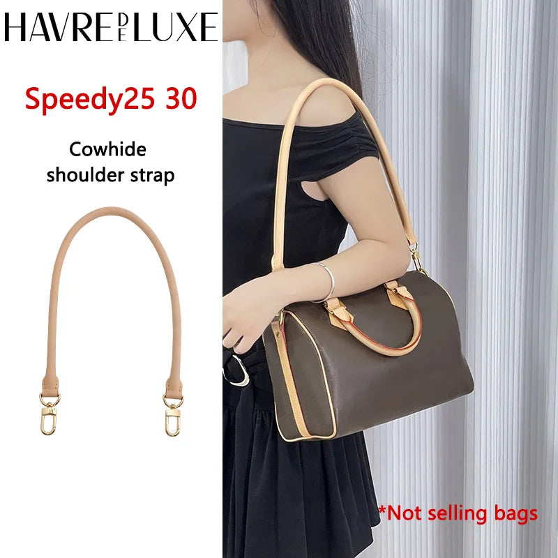 Genuine Leather Bag Strap for Classic Handbags