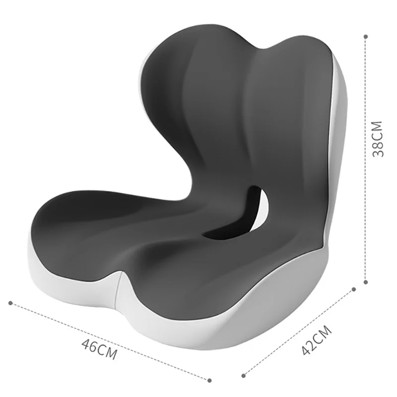Ergonomic Car and Office Seat Cushion with Lumbar Support
