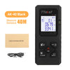 Black TTaka7 laser distance meter device with display and control buttons