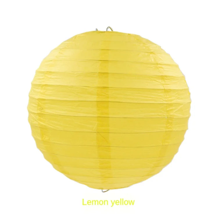 Round Paper Lantern for Festive Decor