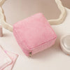 Tragbare Flanell-Make-up- & Toilettenartikel-Tasche