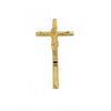 A gold-colored crucifix pen set featuring a Jesus cross design.