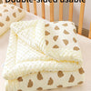 Baby Beanie Blanket – Cozy 3D Fleece Hat and Blanket for Infants and Toddlers