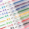 Set de Stylos Gel Brillants - Retractable et Action à Clic