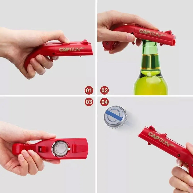 Cap Launcher Bottle Opener