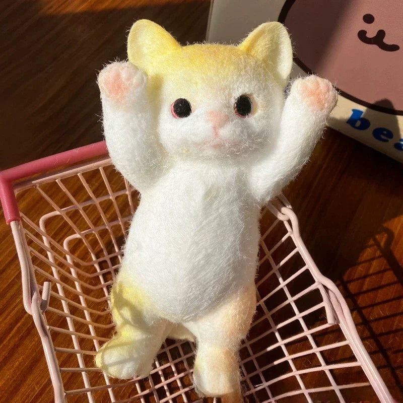 Realistic Cat Squeeze Toy for Stress Relief
