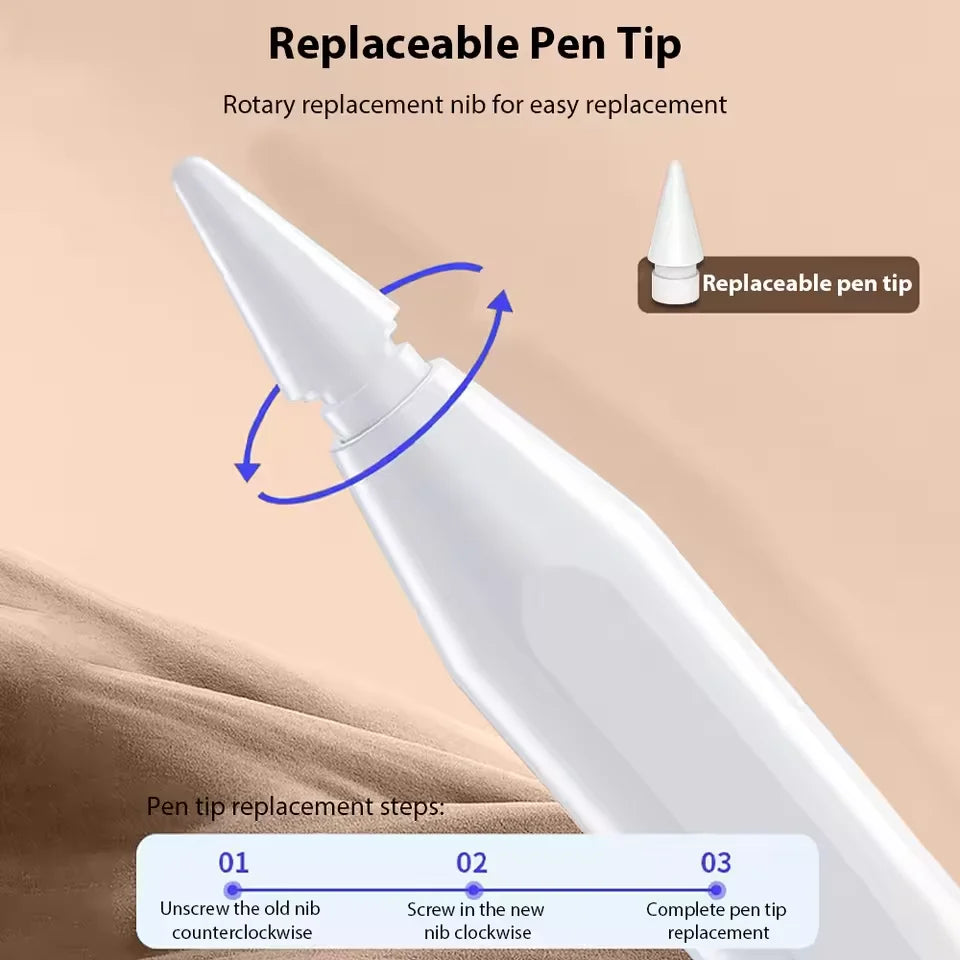 Universal Touch Screen Stylus Pen with Magnetic Attachment