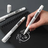 Waterproof White Paint Marker Pen – Permanent, 1mm Fine Tip