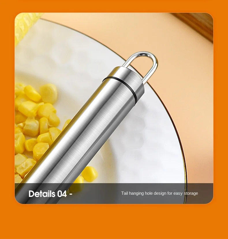 Stainless Steel Corn Stripper – Easy Kernel Removal Tool