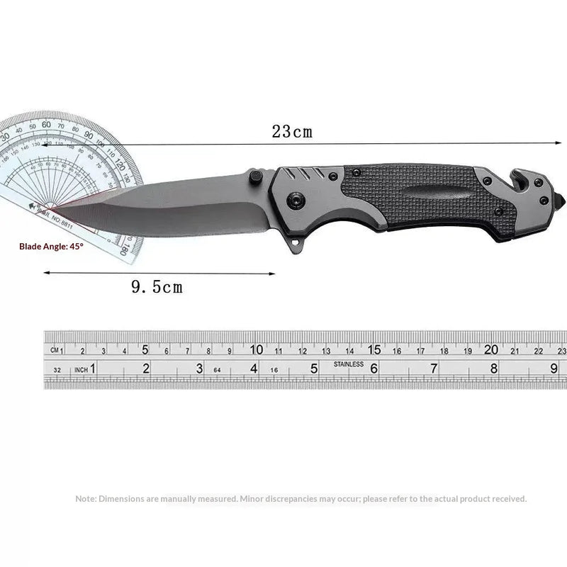 Compact Folding Pocket Knife with Glass Breaker