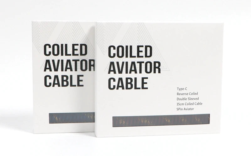 Handcrafted Coiled USB-A to Type-C Cable for Mechanical Keyboards