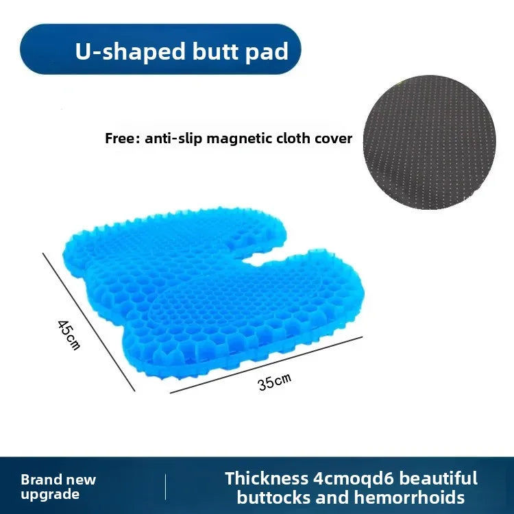 Cooling Gel Seat Cushion with Honeycomb Support