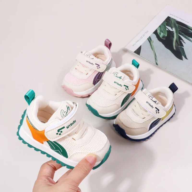 Breathable Anti-Slip Baby First Walking Shoes
