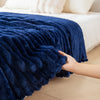 Ultra-Soft Striped Flannel Throw Blanket