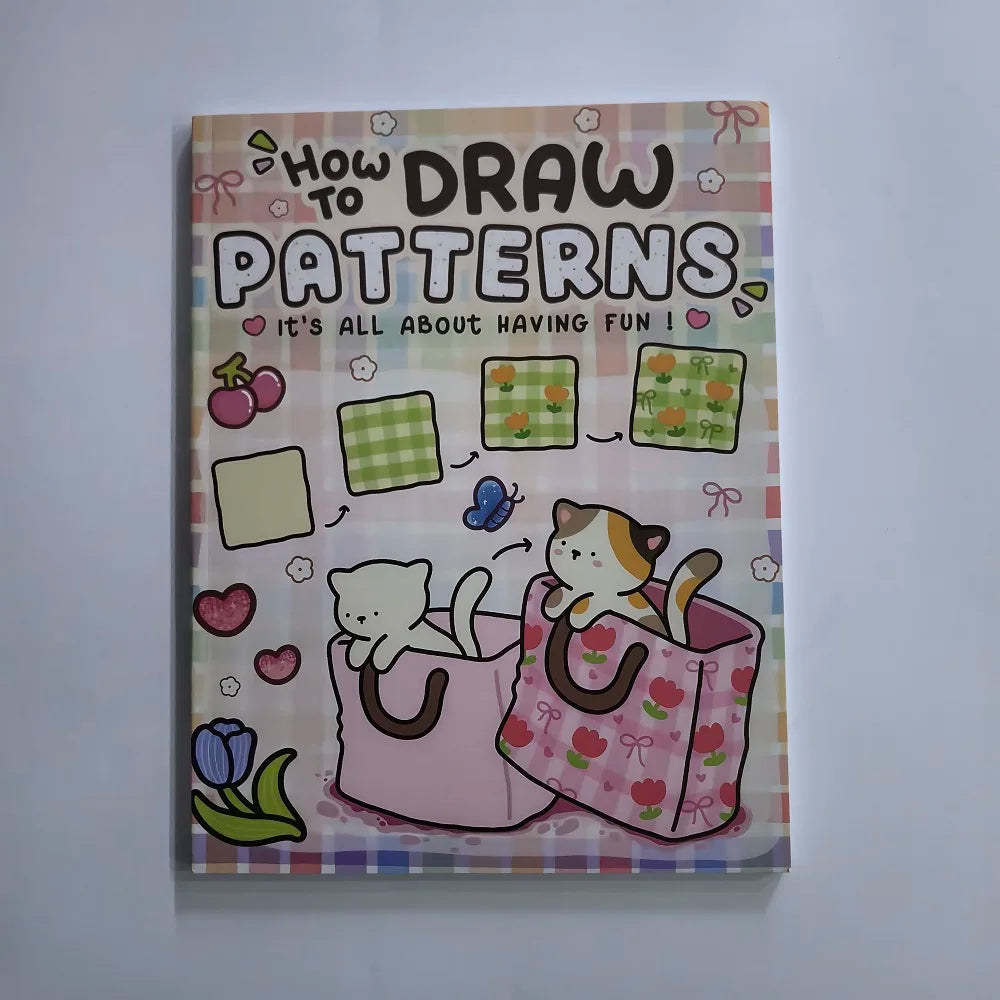 Step-by-Step Pattern Drawing & Coloring Book for All Ages