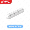 Clips Adhesivos para Gestión de Cables