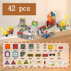 Magnetic Tiles Road Building Set for Kids