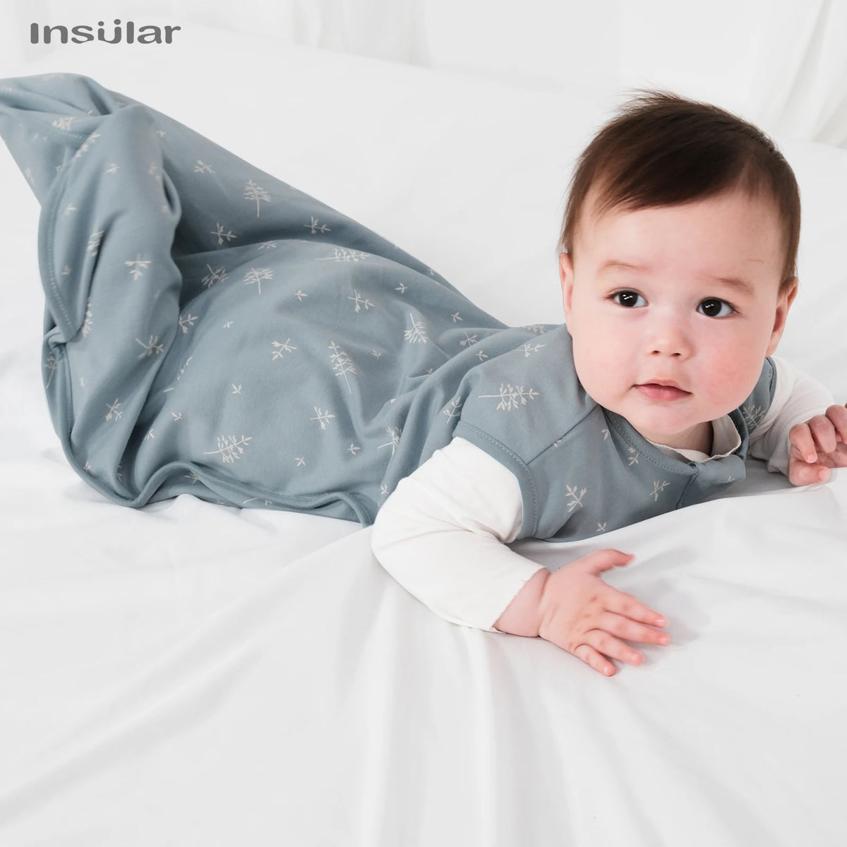 Soft Cotton Breathable Baby Sleep Sack – Sleeveless Summer Wearable Blanket