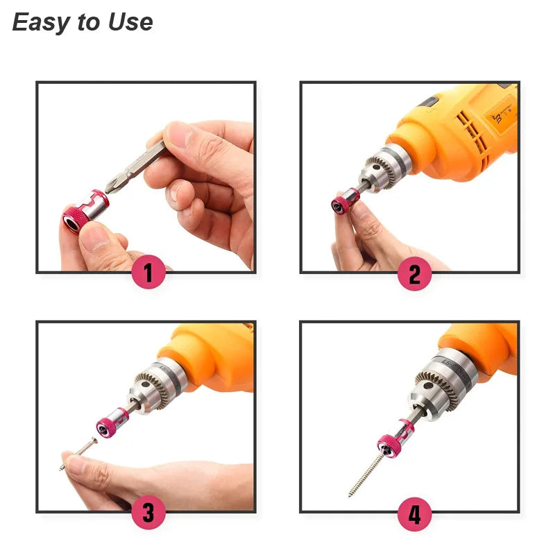Magnetic Screwdriver Bit Holder Ring