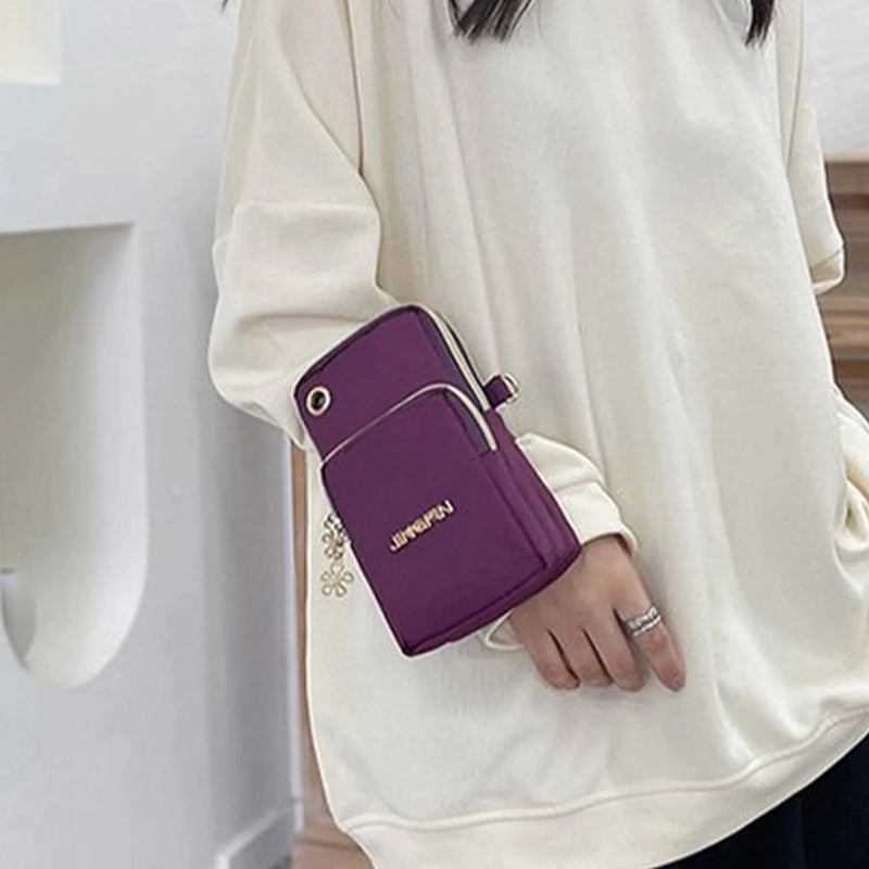 Compact Oxford Crossbody Bag