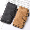 Highland Cow Print Zip-Around Wallet with Card Holder