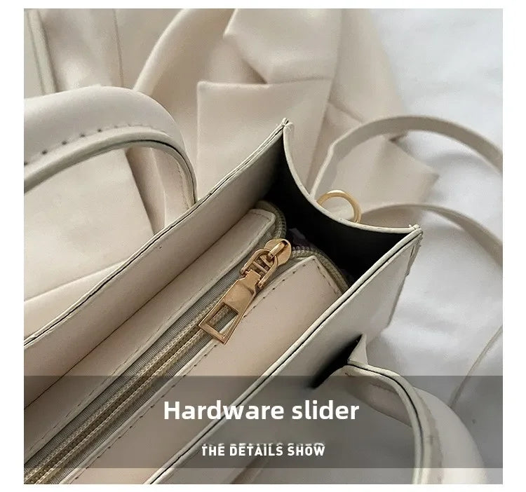 Minimalist Square PU Leather Crossbody Bag