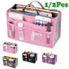Nylon Handbag Organizer with Multiple Pockets