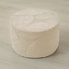 Jacquard Stretch Ottoman Cover with Elastic Edges