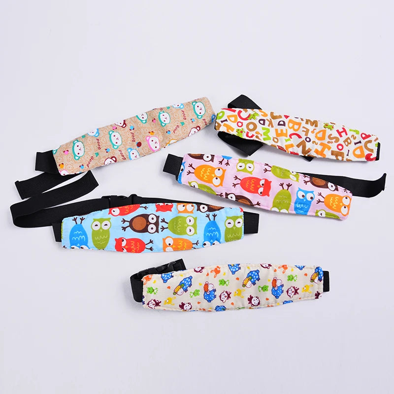 Adjustable Baby Car Seat Head Support Pillow