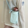 Portable Water Bottle Carrier Bag with Phone Pocket