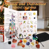 24-Day Crystal Advent Calendar – Natural Chakra Gemstones for Mindfulness & Holiday Countdown