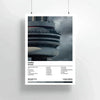 Album art canvas print featuring a large ship under a cloudy sky.