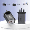 Dual Port USB-A & Type-C Fast Wall Charger