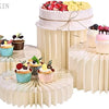Round Cardboard Display Columns for Weddings and Parties