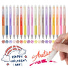 Retractable Erasable Gel Pens – Smooth 0.7mm Fine Tip, Assorted Colors