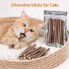 Palos de Mordida de Silvervine Natural para Gatos