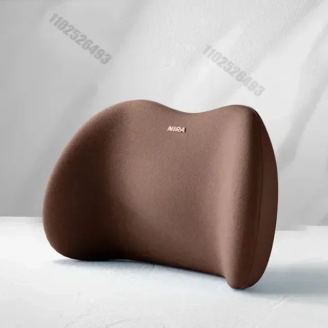 Memory Foam Car Neck and Lumbar Support Cushion Set