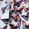 Butterfly & Flower Decorative Sticker Pack (30-Piece Set)